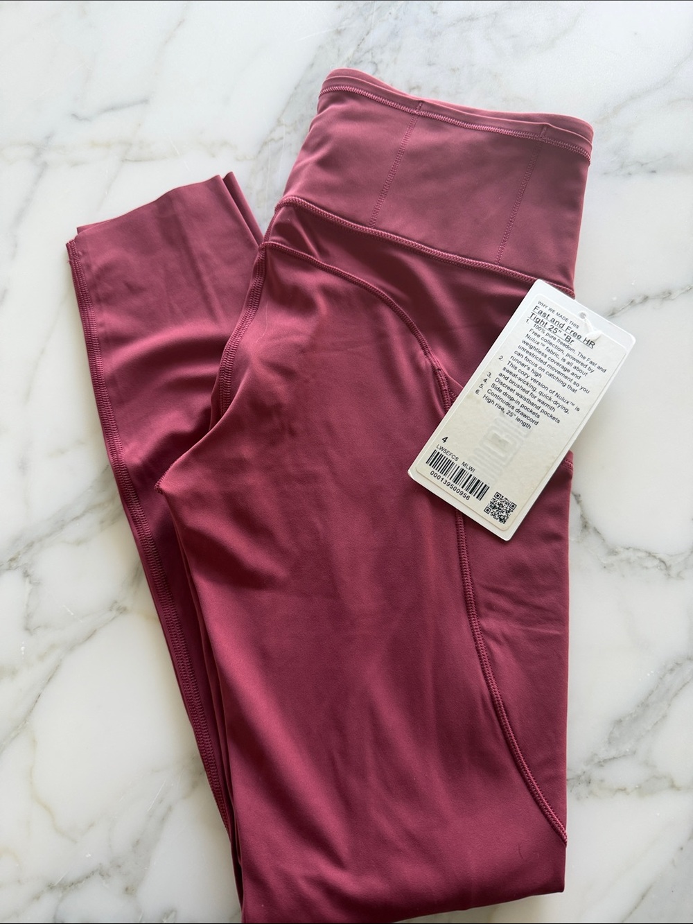 Lululemon Fast and Free HR tight 25”